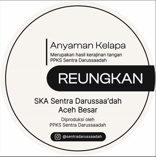 Kemasan Anyaman Kelapa