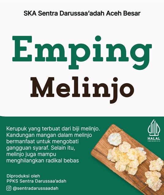 Kemasan Emping Melinjo