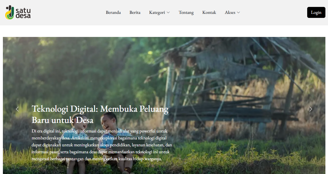 Website Satu Desa